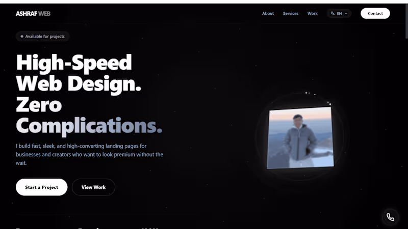 Cover image for Interactive Creative Portfolio