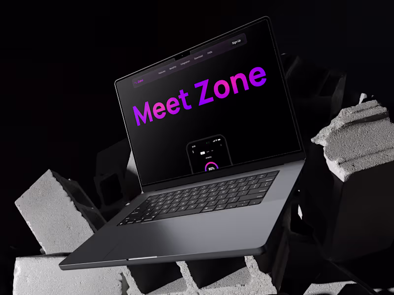 Cover image for Zone App Launch Template Design and Development