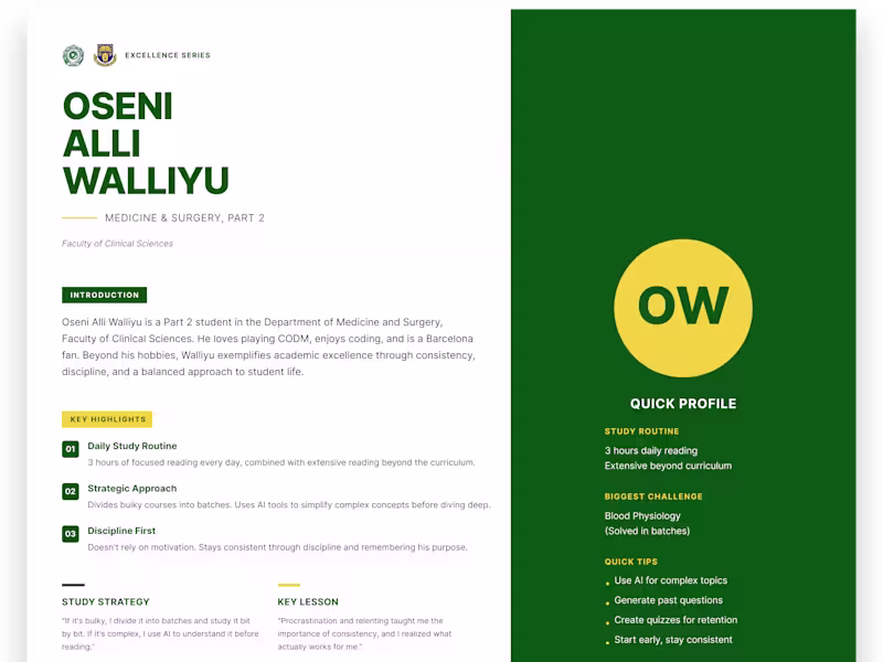 Cover image for I designed this magazine-style graphic