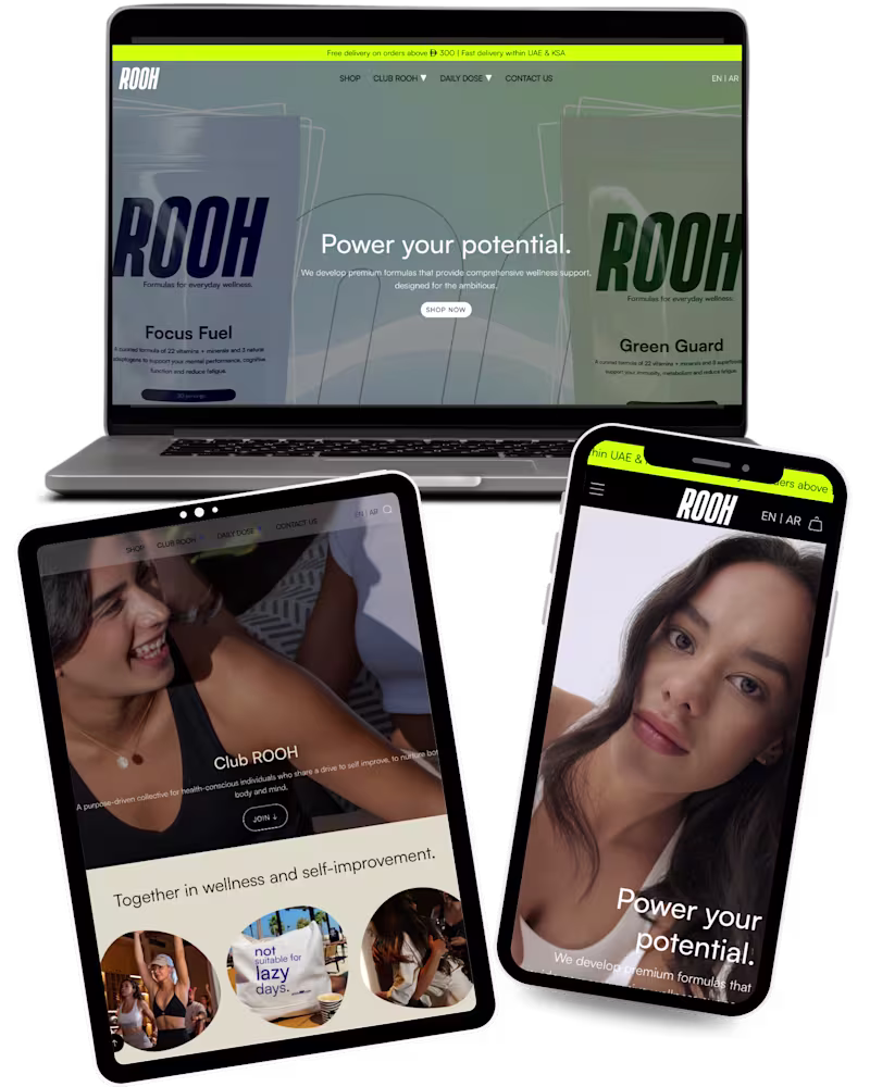 Cover image for Drinkrooh- Health and Wellness Brand