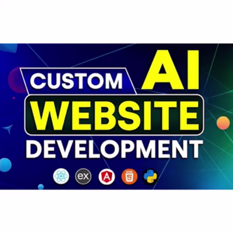Cover image for Custom AI-Powered Website Design & Development