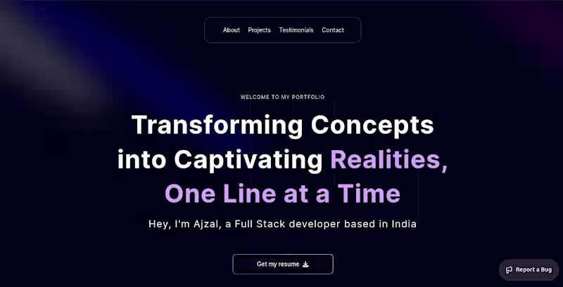 Cover image for Developer Portfolio Website