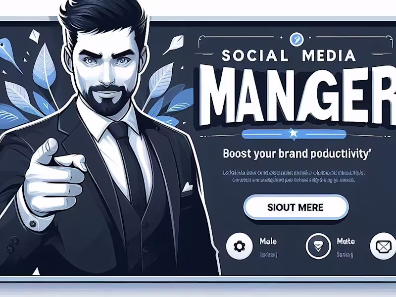 Cover image for Expert Social media manager to boost the exposure of your brand 