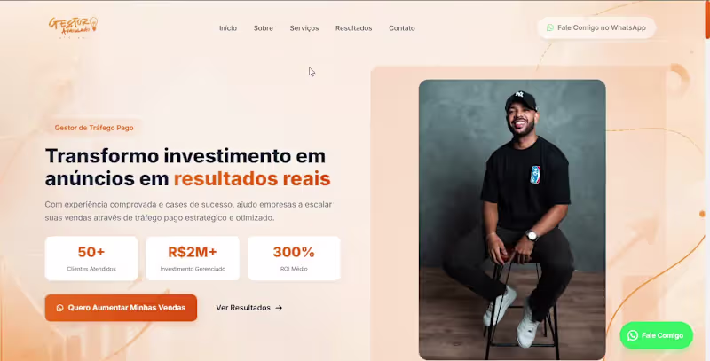 Cover image for Gestor de Tráfego Avançado - Website