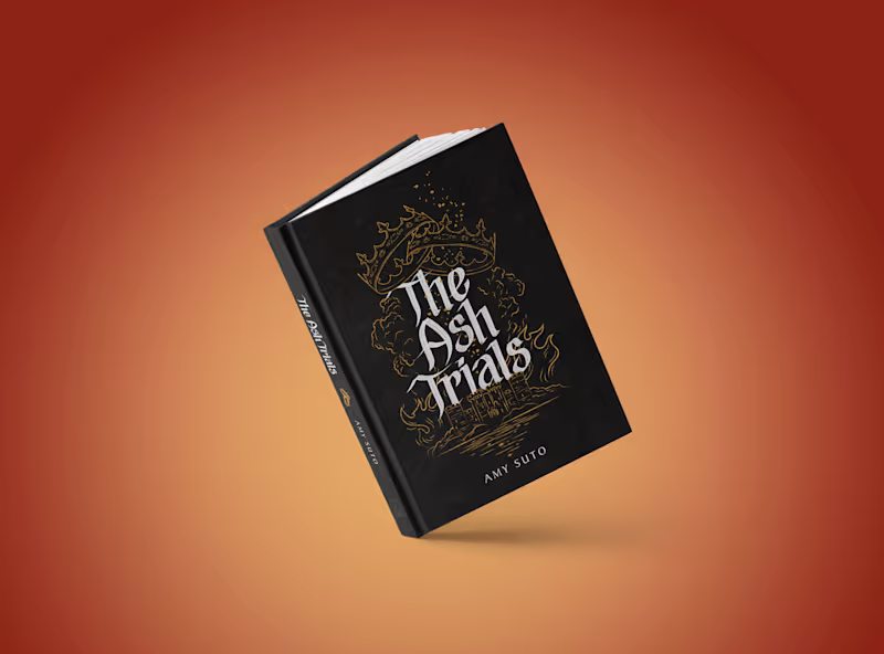 Cover image for The Ash Trials: A Romantasy Book Project