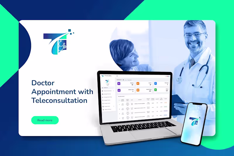 Cover image for Doctor Appointment with Teleconsultation