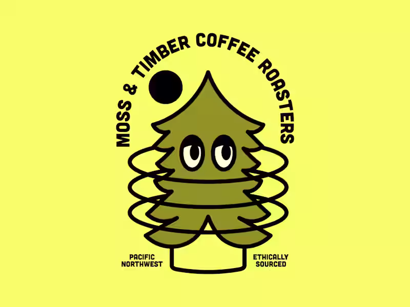 Cover image for Brand Identity for Moss & Timber Coffee Roasters