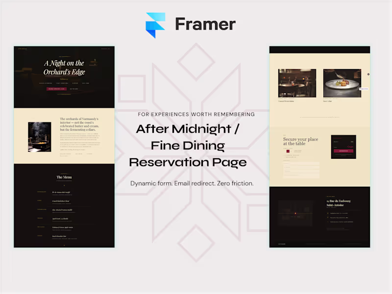 Cover image for After Midnight — fine dining