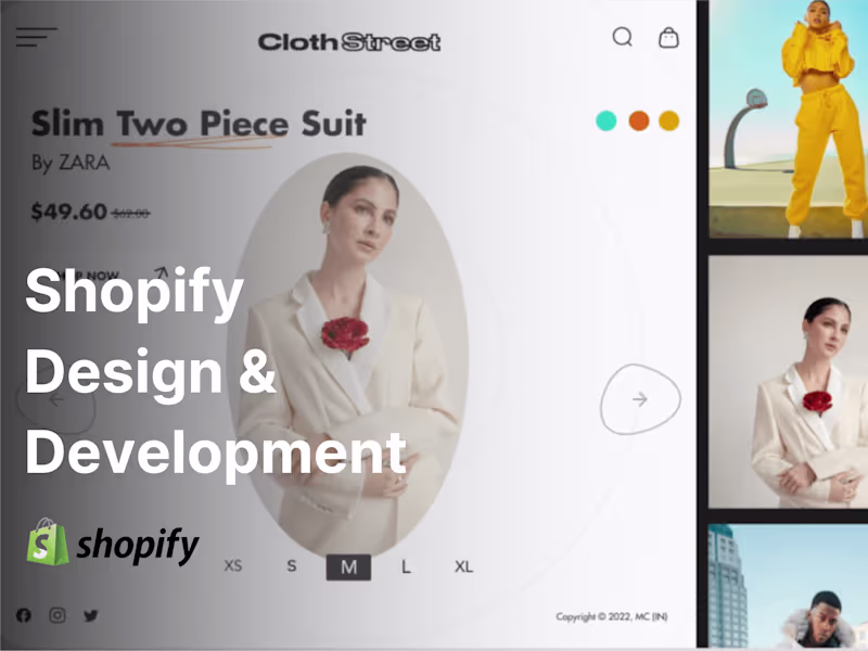 Cover image for Shopify store development