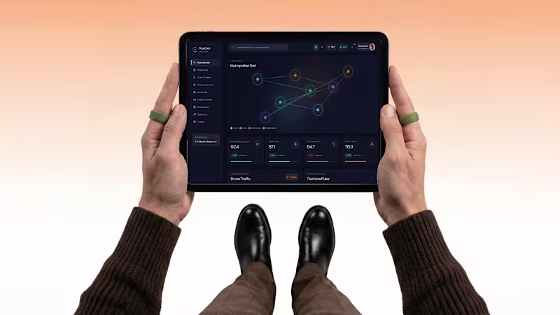Cover image for PulseDock Smart City Interface Design