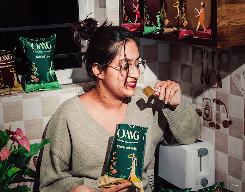 Cover image for OMG | Brand Identity + Packaging