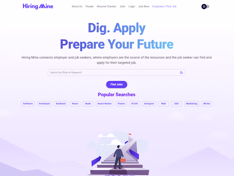 Cover image for Hiring Mine