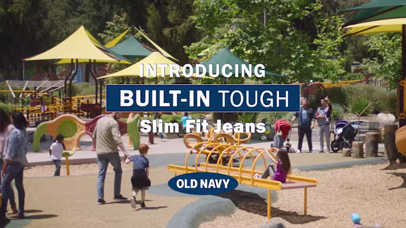 Cover image for Old Navy: Built-in Tough Jeans