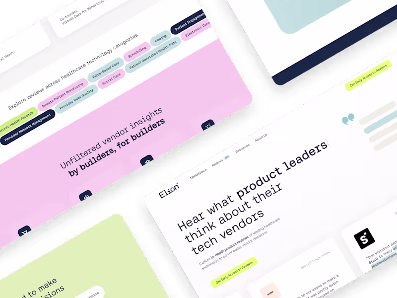 Cover image for Interactive SaaS Landing Page for Elion