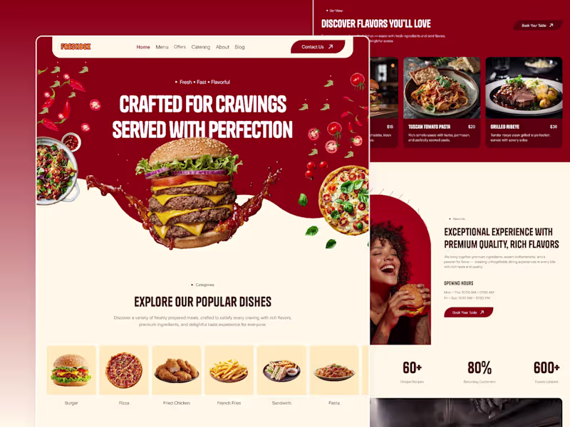 Cover image for FreshBox — Fast Food & Restaurant Template