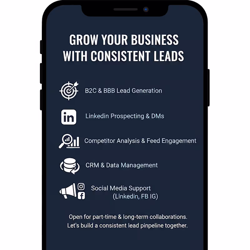 Cover image for Hi, I help coaches, founders, and businesses grow with resul...