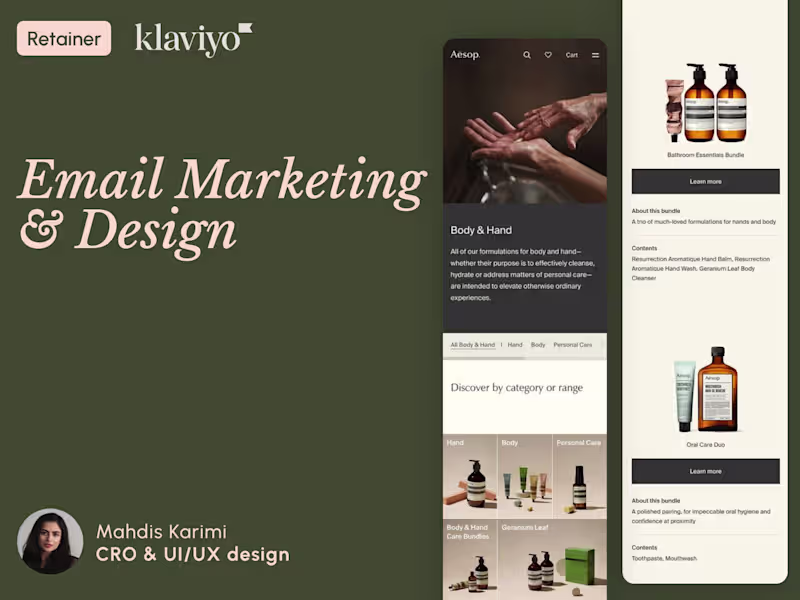 Cover image for Email Design & Marketing (Retainer)