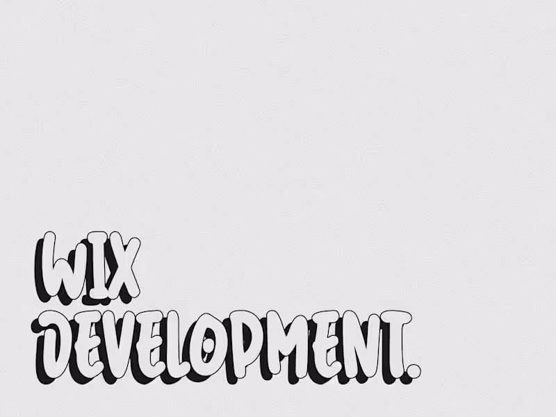 Cover image for Creative Web Design Development with Wix Studio