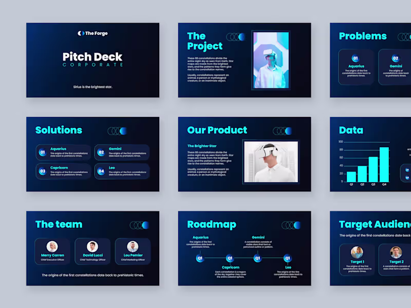 Cover image for Presentation & Pitch Deck Design