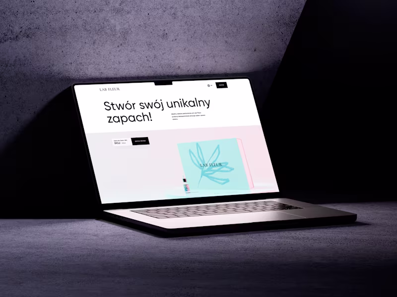 Cover image for LabFleur Website | UX/UI & Development