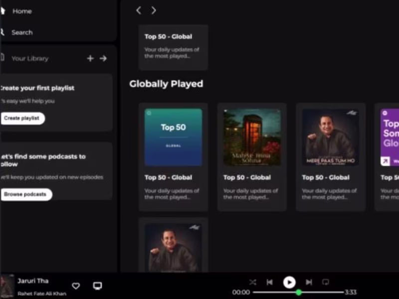 Cover image for Spotify-Clone