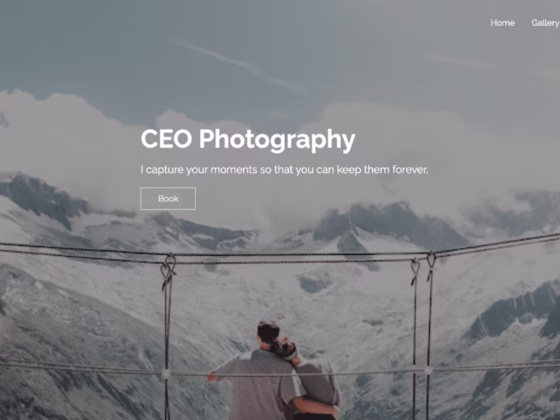 Cover image for Photography Site