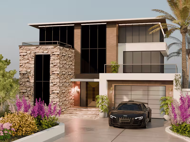 Cover image for I will do house interior, exterior facade 3d modeling, rendering