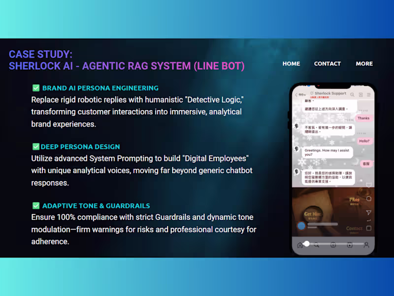 Cover image for Custom AI Agent & RAG System Implementation