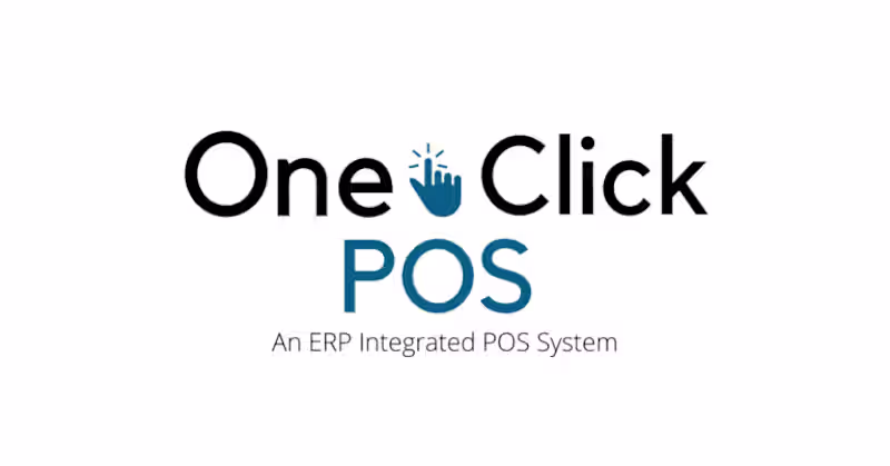 Cover image for One Click POS - ERP integrated POS System - One Click Solutions