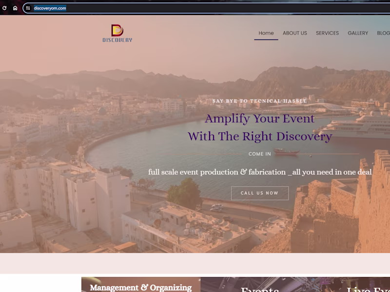 Cover image for www.discoveryom.com
