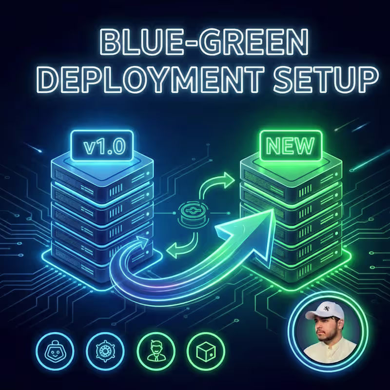 Cover image for Set up Full Blue Green Deployment of your project | Devops 