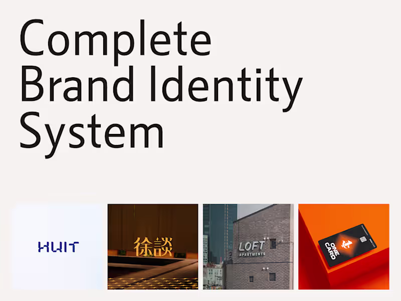 Cover image for Complete Brand Identity System