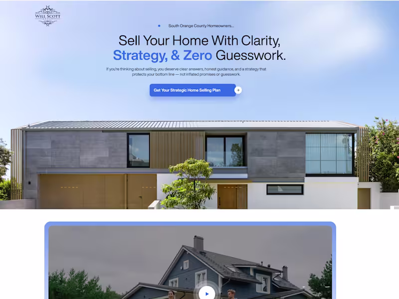 Cover image for Real Estate Website Design