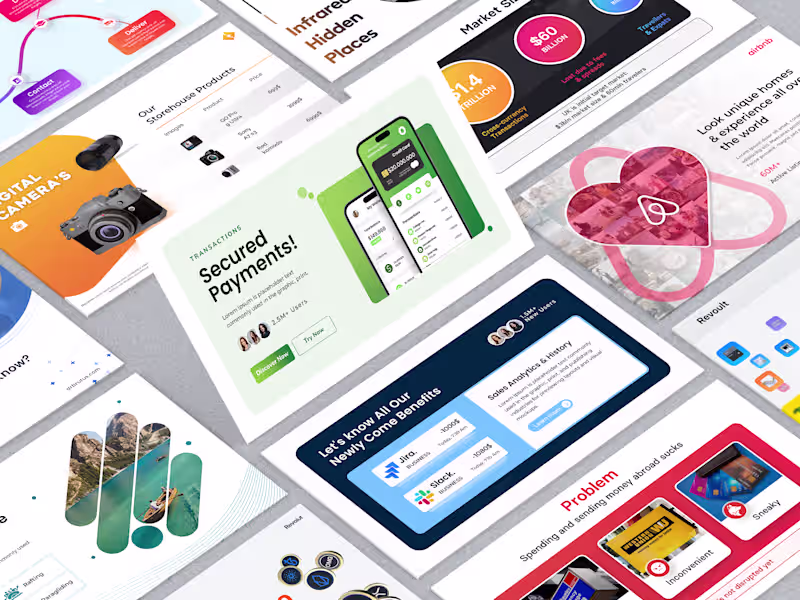 Cover image for Design or redesign your presentation, pitch deck in powerpoint