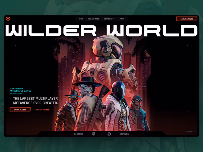 Cover image for Wilder World Web Experience Design