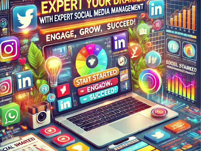 Cover image for Strategic Social Media Management for Growth & Engagement