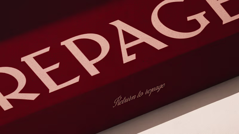 Cover image for RePage - Brand Identity Design