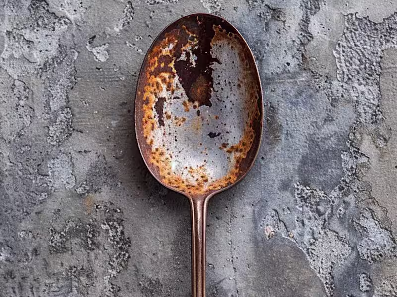 Cover image for Rusty Silver Spoon