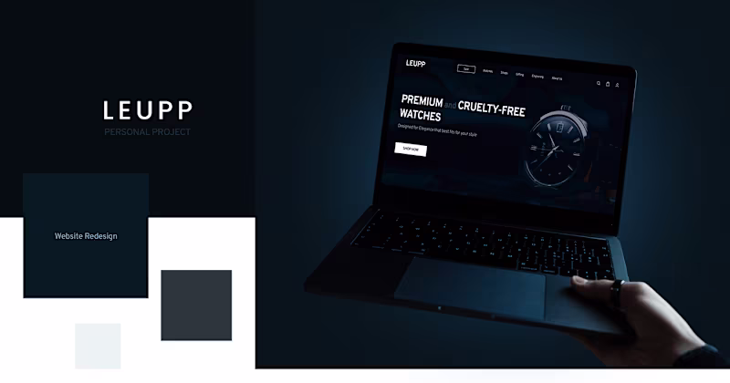 Cover image for Redesigning an E-commerce Website for Improved User Experience