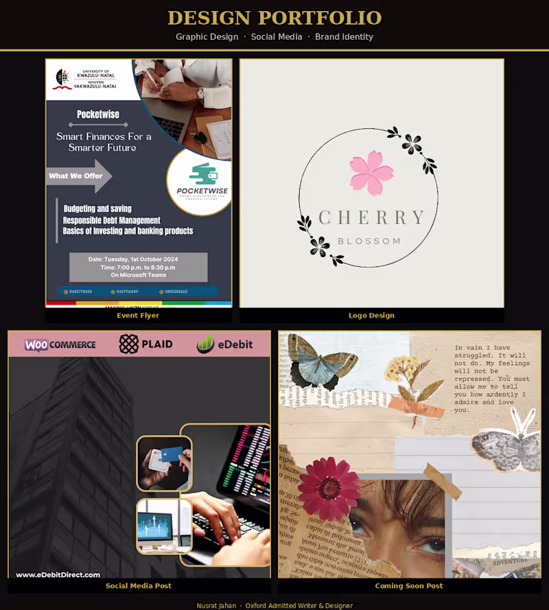 Cover image for Graphic design portfolio — event