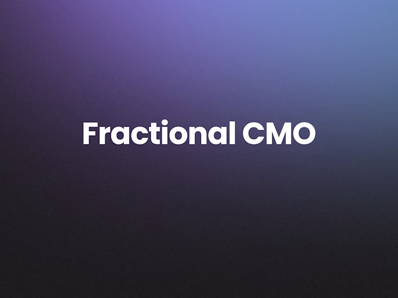 Cover image for Fractional CMO