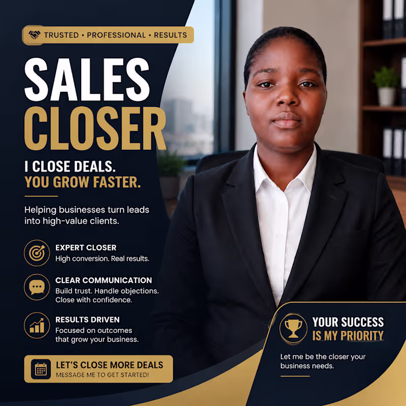 Cover image for HIGH TICKET SALES CLOSING