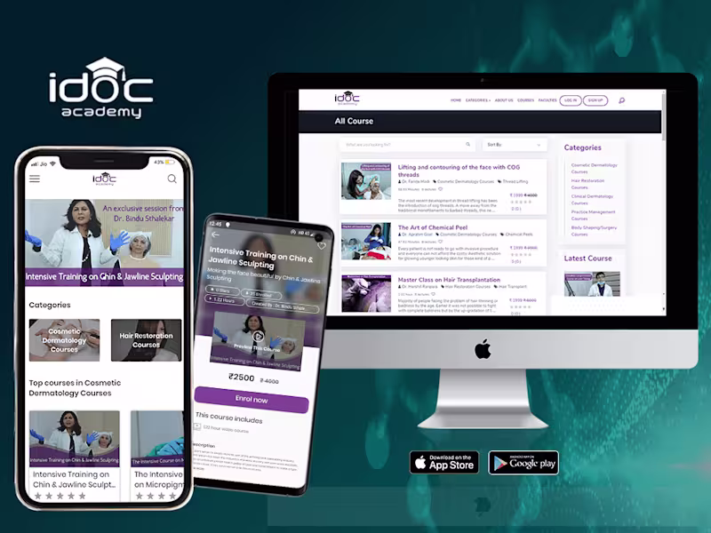 Cover image for Idoc Academy - Online Learning Management