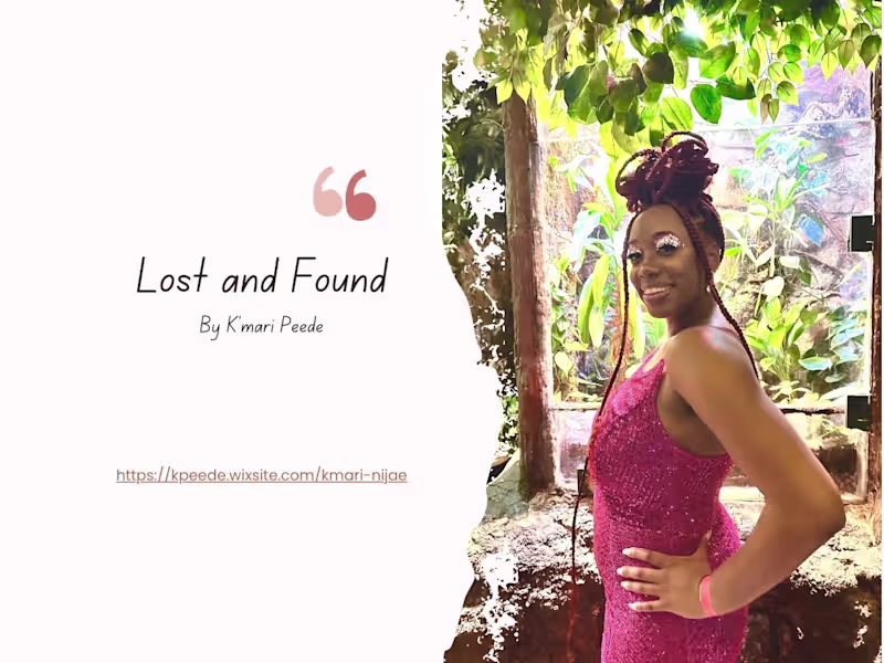 Cover image for Lost and Found - Short Story