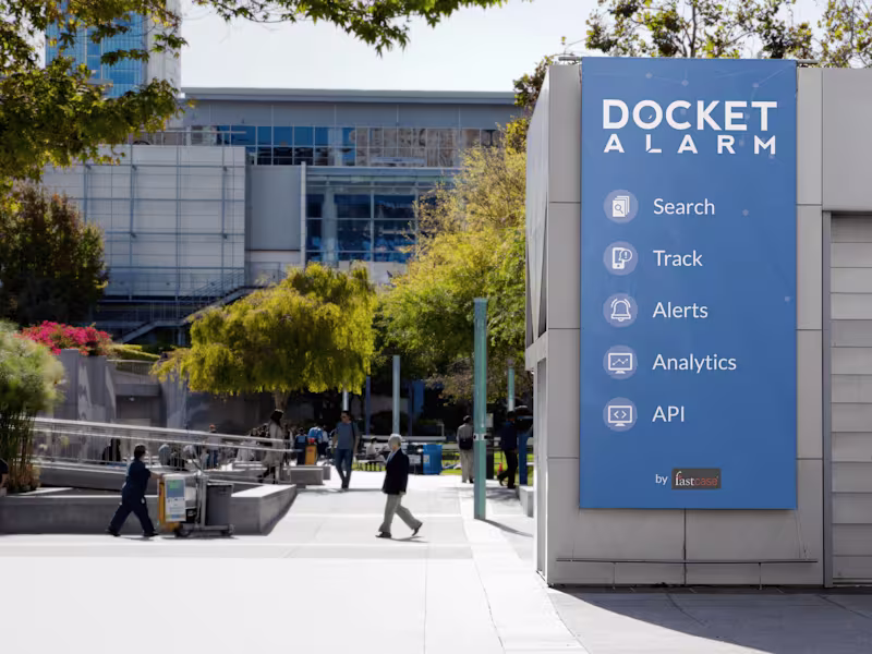 Cover image for Docket Alarm Pop-Up Banner