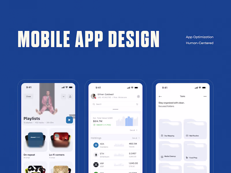Cover image for Mobile App Design (iOS & Android)
