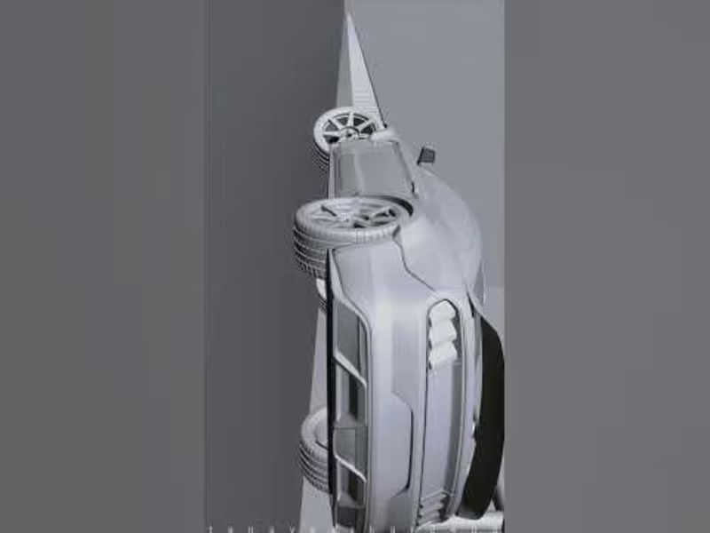 Cover image for Blender car animation 3d model vs final render