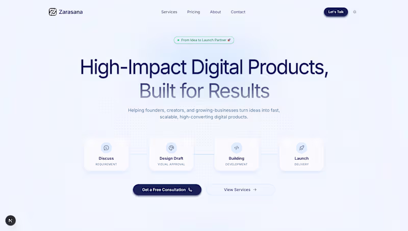 Cover image for Website Development