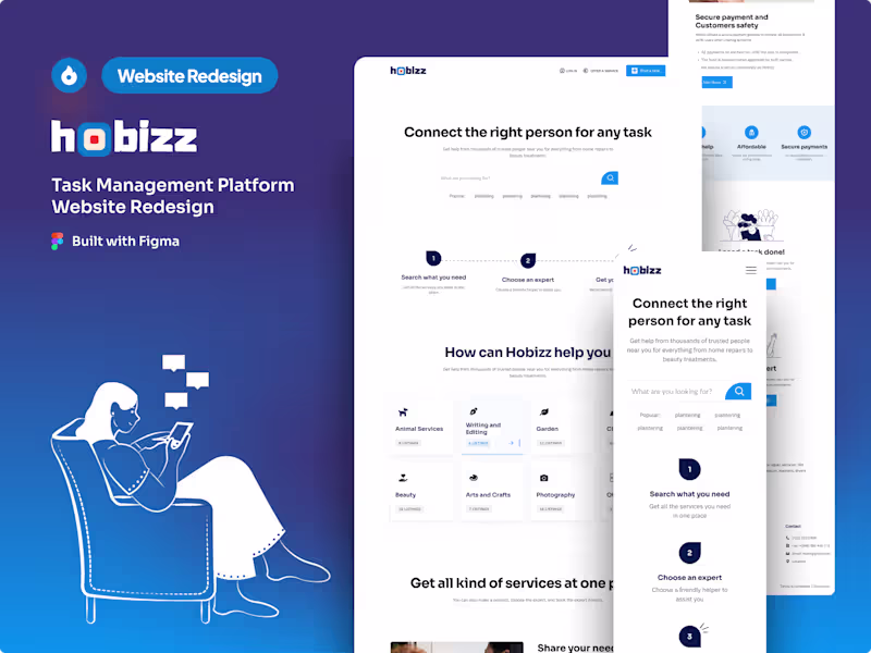Cover image for Product UI/UX Design (Web & Mobile)