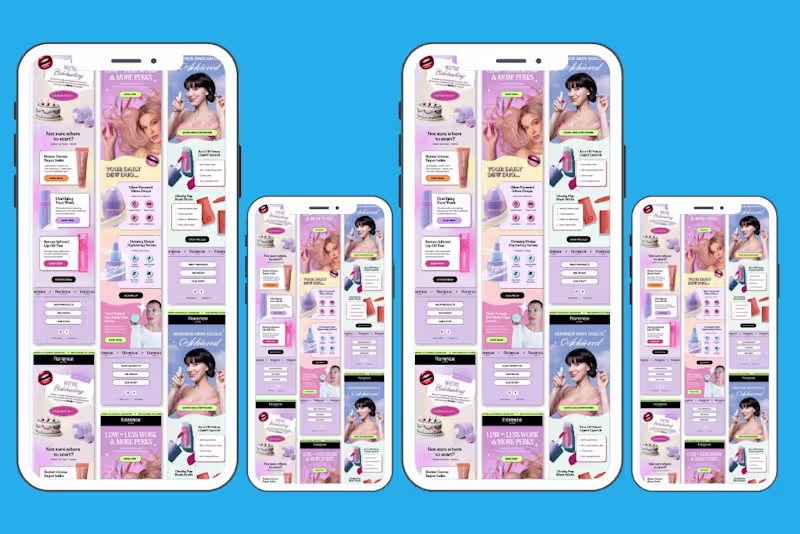 Cover image for Email Campaign Design & Klaviyo Automation for Beauty Brand